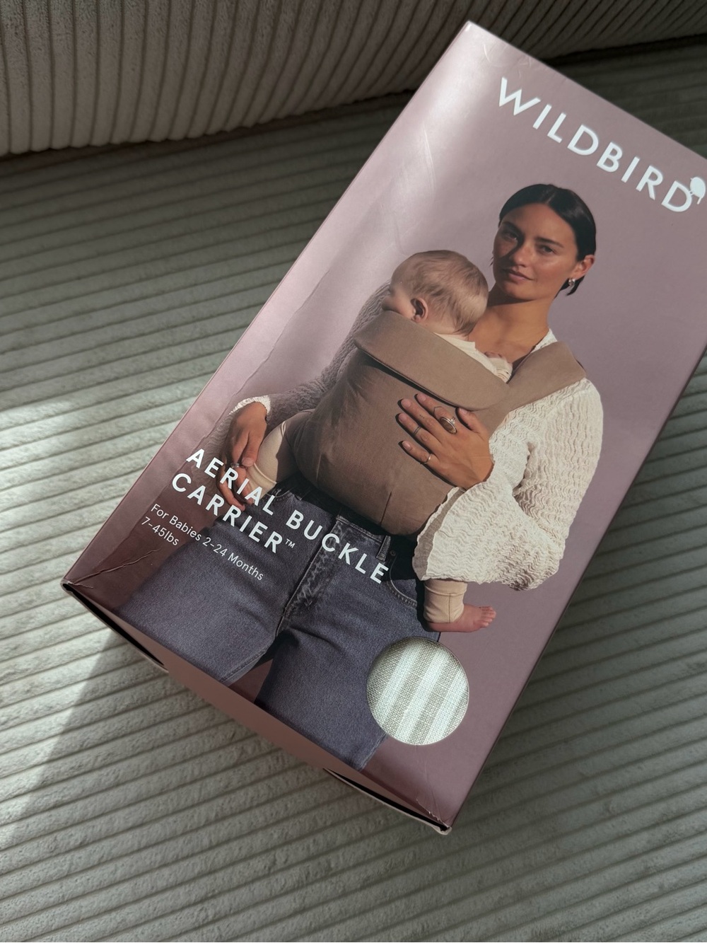 WildBird Aerial Buckle Carrier in color Swan (new in a box)